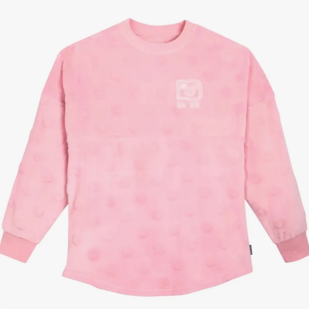 Walt Disney World Piglet Pink Spirit Jersey Sz Large Fluffy